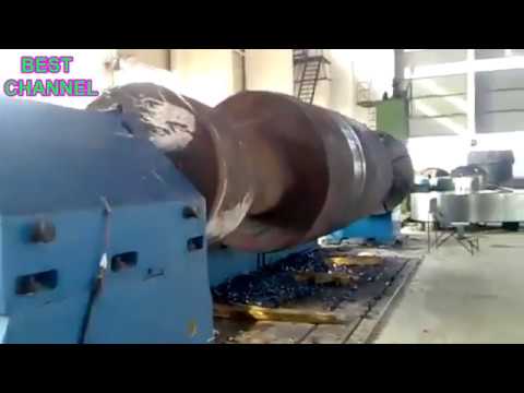 Heavy Duty Face Lathe Machine to Process Rotor Shaft or axle 120T load